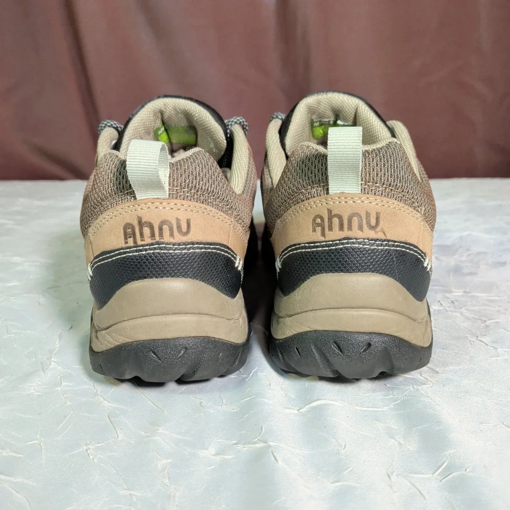 Ahnu Montara II Shoes Womens Size 7 Brown Leather Waterproof Hiking Gorpcore